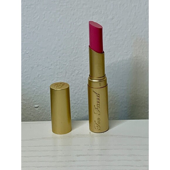 Too Faced RAZZLE DAZZLE ROSE La Creme Lipstick (0.11 oz.) NWOB *See photos* Rare - Picture 10 of 13